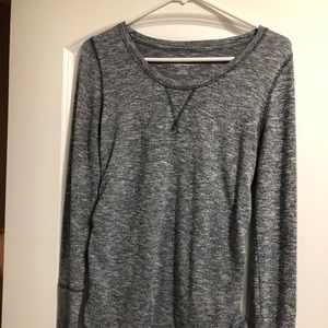 Longsleeve dark blue maternity shirt. Size XS.